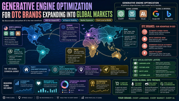 Generative Engine Optimization for DTC Brands Expanding into Global Markets