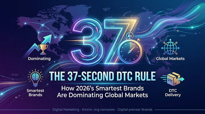 The 37-Second DTC Rule: How 2026's Smartest Brands Are Dominating Global Markets