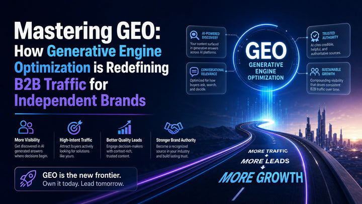 Mastering GEO: How Generative Engine Optimization is Redefining B2B Traffic for Independent Brands