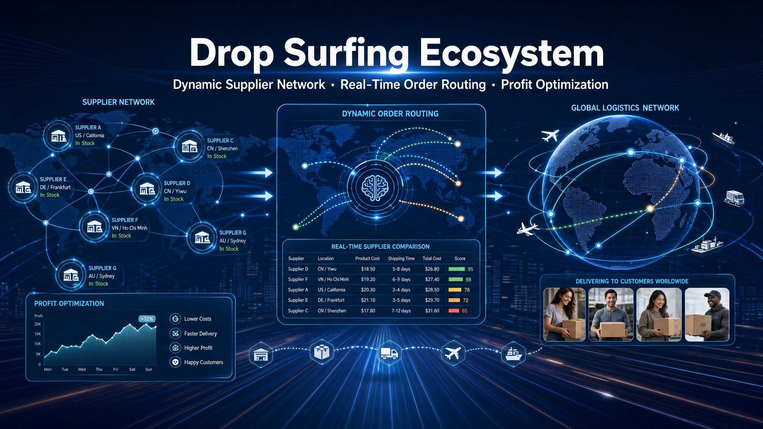 Drop-Surfing Ecosystem — EastDTC